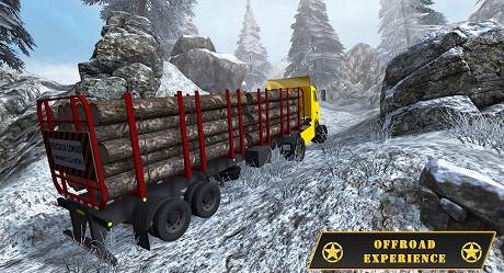 雪地卡车货运模拟器手机版：一款十分好玩的模拟驾驶运输类手机游戏