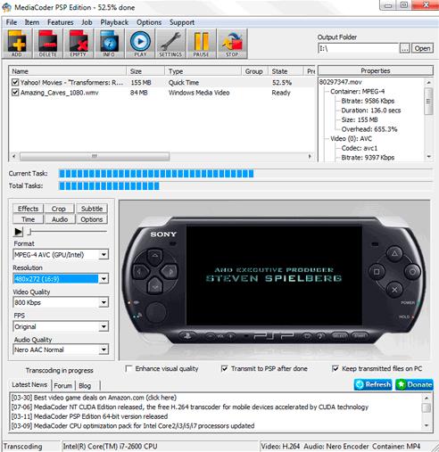 MediaCoder PSP官方版